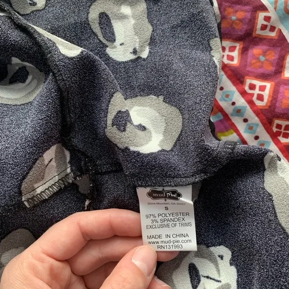 Mud Pie Crepe Black Dress - Picture 6 of 6